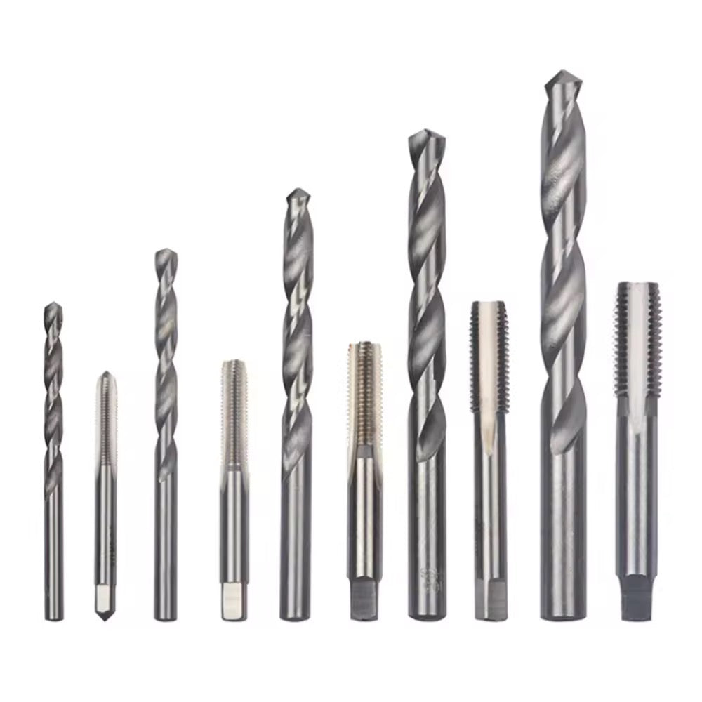 Helicoil Thread Repair Kit M5 M6 Metric8 Metric10 M12 Threaded Tool Twist Drill Bits - 131pc