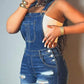Ladies Classic Bib Style Denim Jumpsuit-Various Options