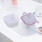 Premium Nail Soak Basin for Manicures, Sturdy Design, Dual Layer Soaking Tray for Gel Polish Removal at Home, Pink.