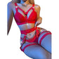 Lingerie Set For  Women Sexy Strappy Lingerie Underwear Bra Garter Set With Chain-Various Colours