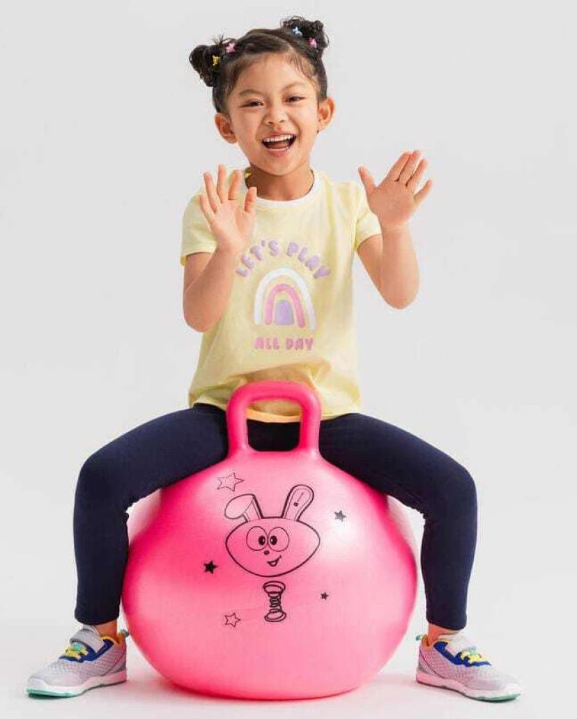 Mkids Sit & Bounce Rubber Hop Ball – Various Colours
