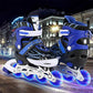 Adjustable Inline Skates Roller Blades w/Flashing Wheels Teens/Kids