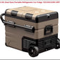 Dual zoom portable car refrigerator freezer 45L