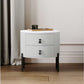 MFURN Modern 2-Drawer Nightstand, Storage Bedside Table for Bedroom, Living Room-Various Colours