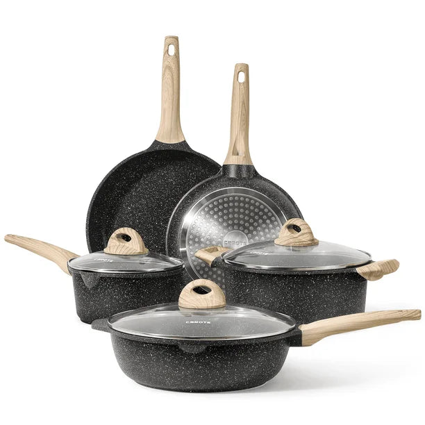 8 Pcs Induction Cookware