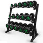 Dumbbell Rack,Heavy Duty Dumbbell Stand,Steel Dumbbell Holder,Dumbbell Weight Storage Rack,Multiple Sizes,for Home Gym