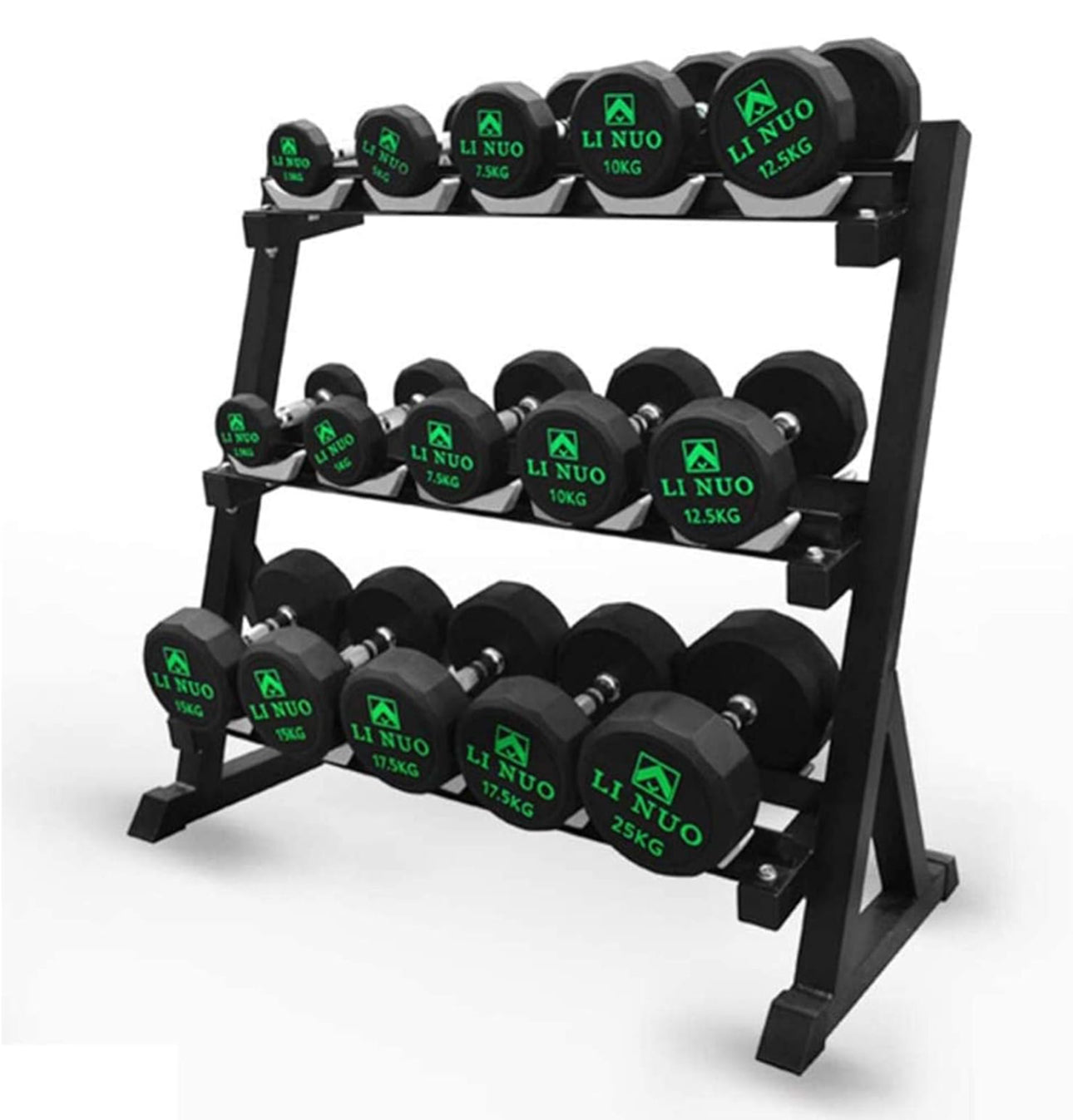 Dumbbell Rack,Heavy Duty Dumbbell Stand,Steel Dumbbell Holder,Dumbbell Weight Storage Rack,Multiple Sizes,for Home Gym