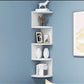 Corner Book Shelf D-Shaped