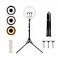 Ring Light for Social Media Videos With Tripod Stand -22inch / 56cm
