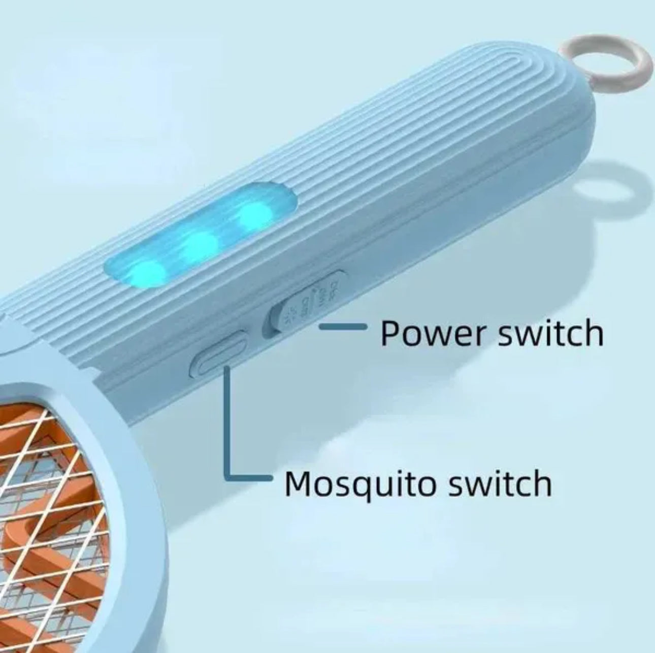 MHome 3:1 Foldable Mosquito Zapper Wand USB