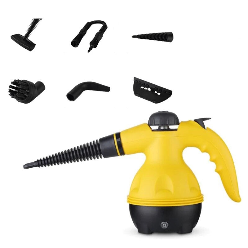 Electric Steam Cleaner Portable Handheld Steamer Attachments Kitchen Brush Home Office Room High Pressure Steam Cleaning Machine