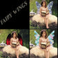 Glowing Elf Electric Butterfly Wings Angel Wings Girl Princess Toy