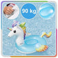 GIANT Pegasus Inflatable Mattress 224×159 cm – Pool & Beach Float with Handles