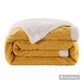 Geometric Pattern Woolen Sofa Throw/ Blanket - Queen Size