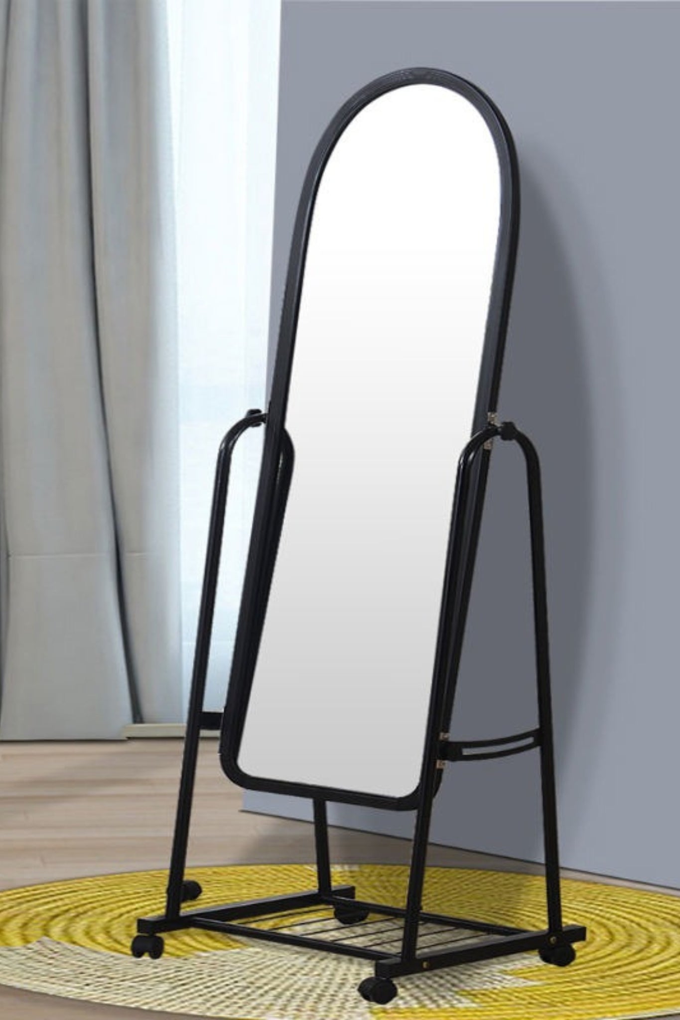 MHome Full Length Free Standing Mirror On Wheels - Various Options