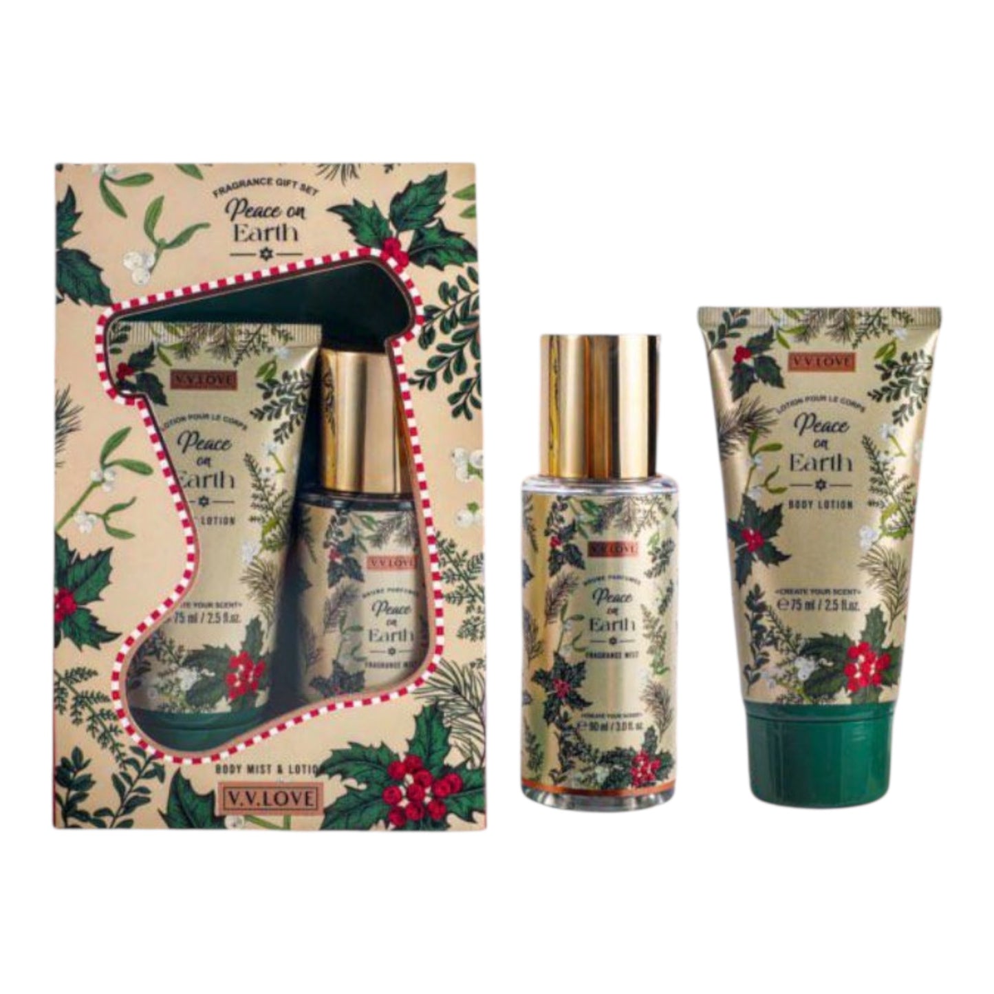 Christmas Fragrance & Body Lotion Gift Sets-Various Options