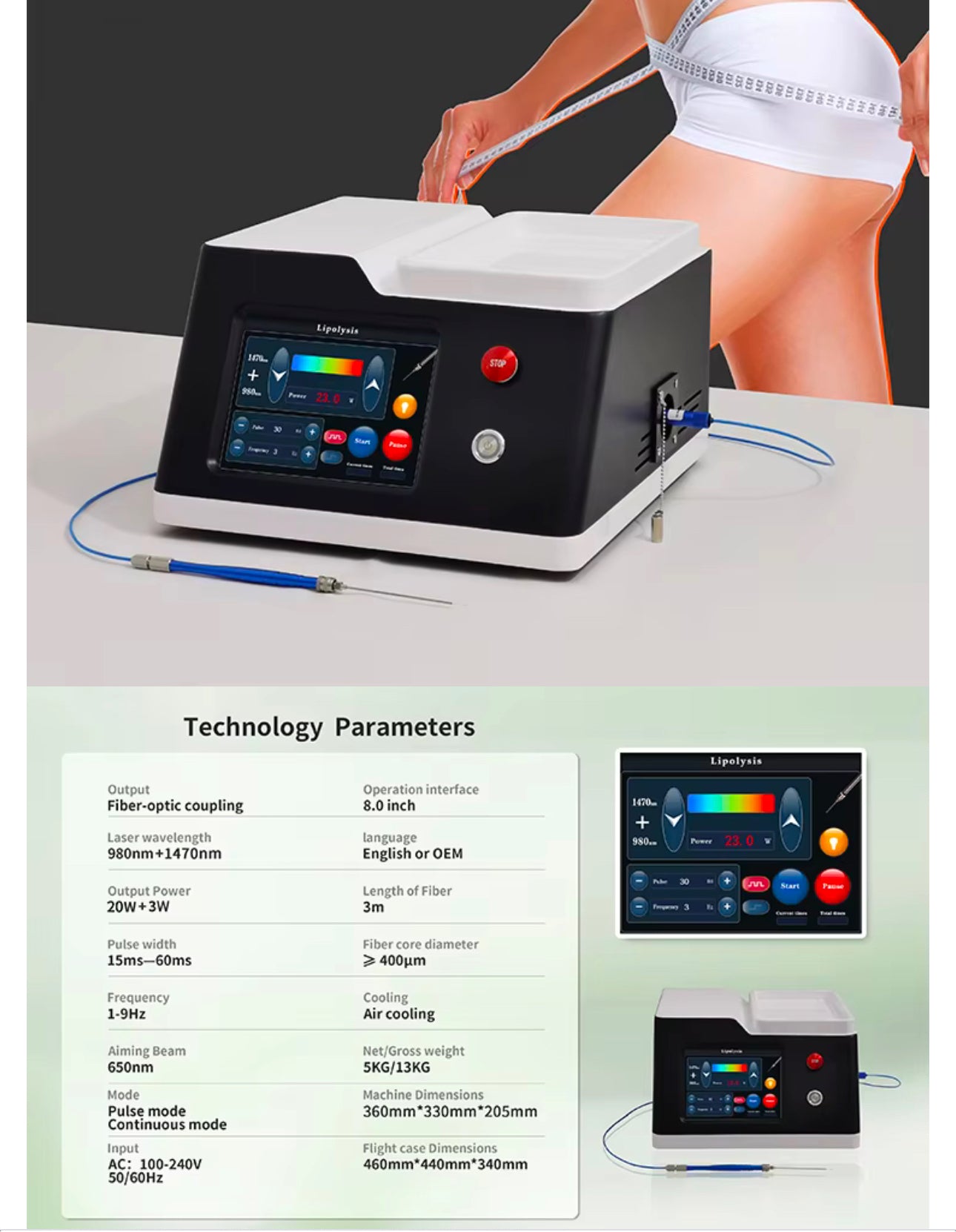 Professional Intelligent Diode Lazer Surgical Liposuction Weight Loss & Skin Tightening Machine - Only Available On Pre-Order