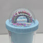 Double Walled Rainbow Plastic Water Cup