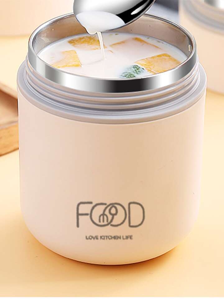 Stainless Steel Vacuum Thermal Lunch Box Insulated Lunch Bag Food Warmer Soup Cup Insulated Containers Bento Lunch Box