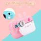Children's Camera Children's Camera Children Instant Print Camera Cartoon Photography Portable 1080P HD Kids Camera Toy with Thermal Photo Paper 16GB TF Card
