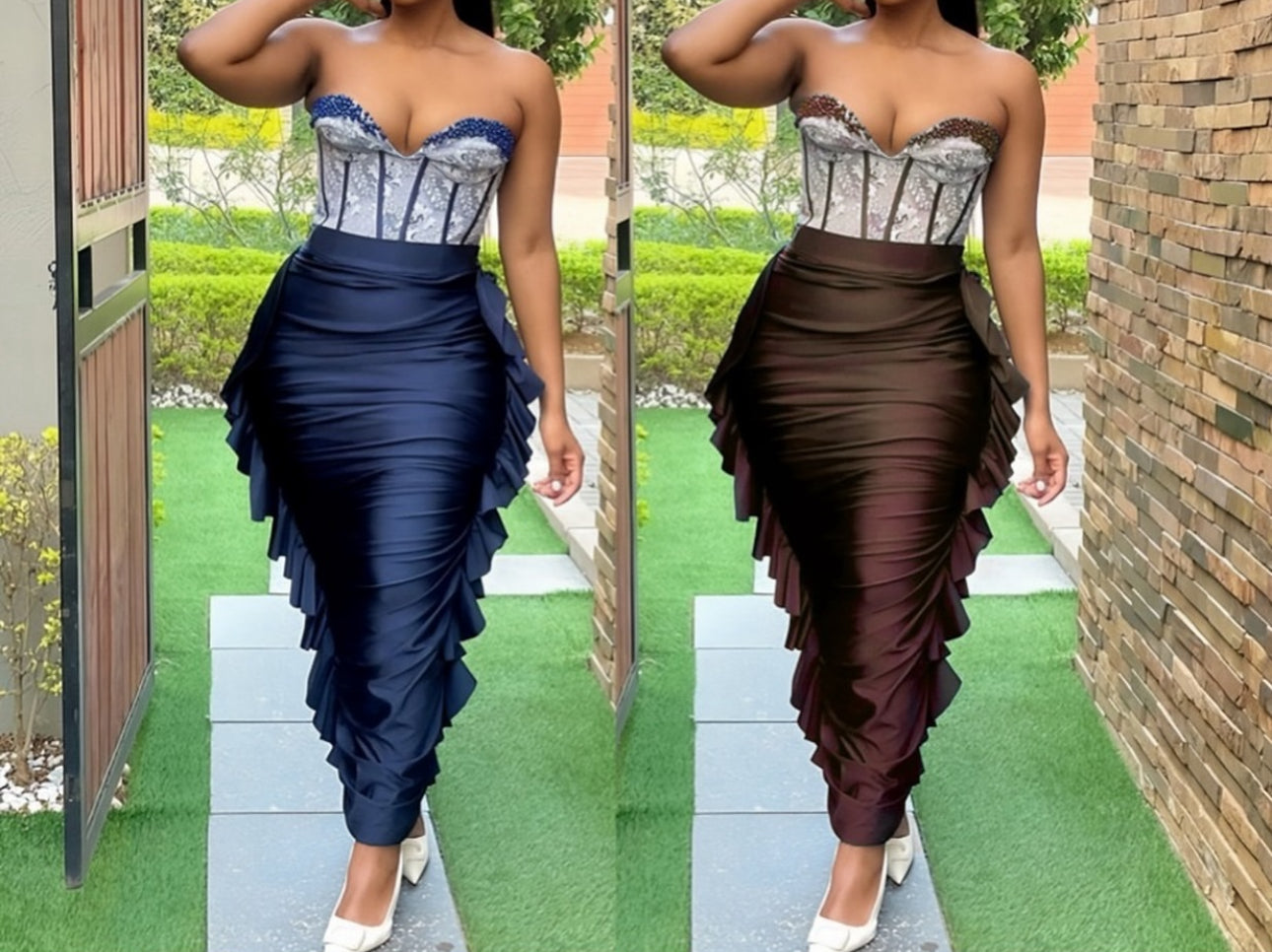 Women’s Sexy Boobtube Bodycon Dress