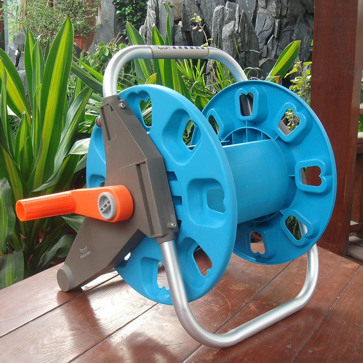 MHome Retractable Garden Sprinkler Garden Water Hose Pipe Reel Plastic Cart- 20M & 30M Options