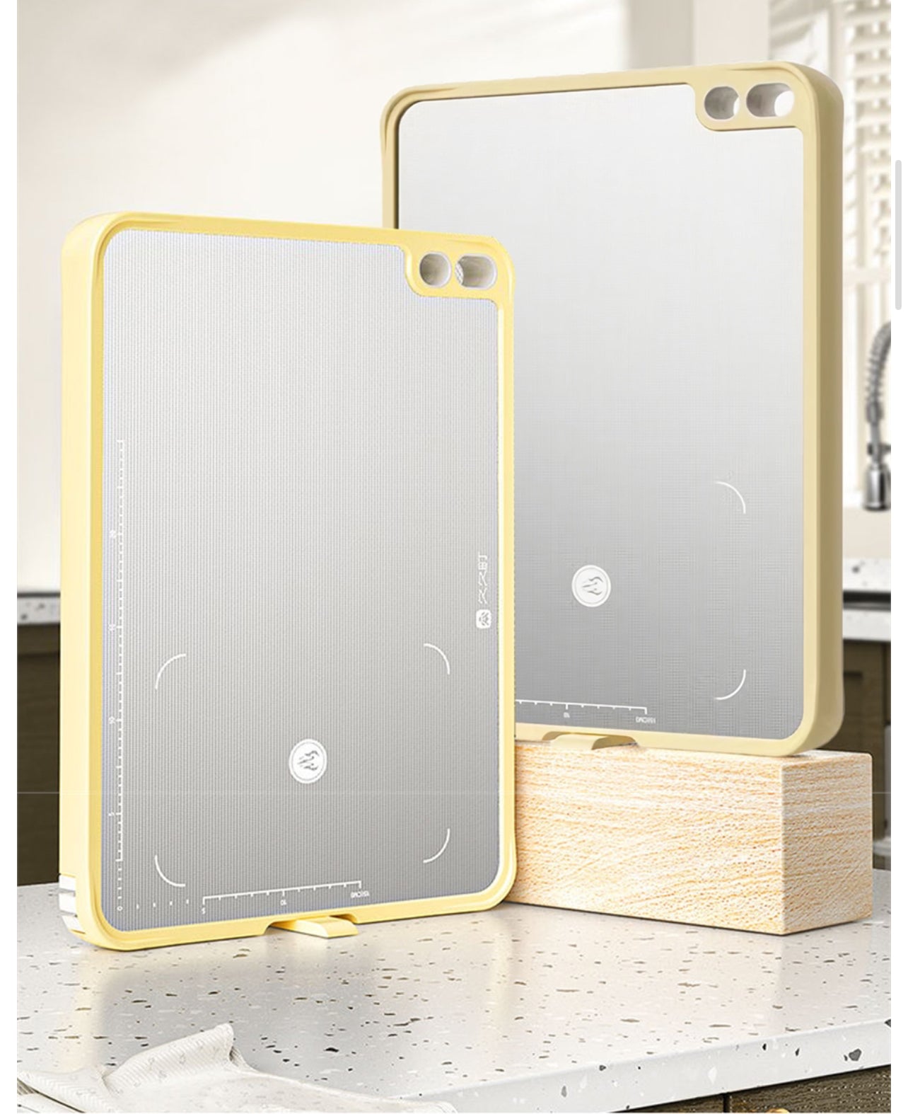 Thawing chopping board thawing chopping board thawing board thawing device double-sided chopping board cutting board antibacterial and mildew-proof chopping board 304 stainless steel