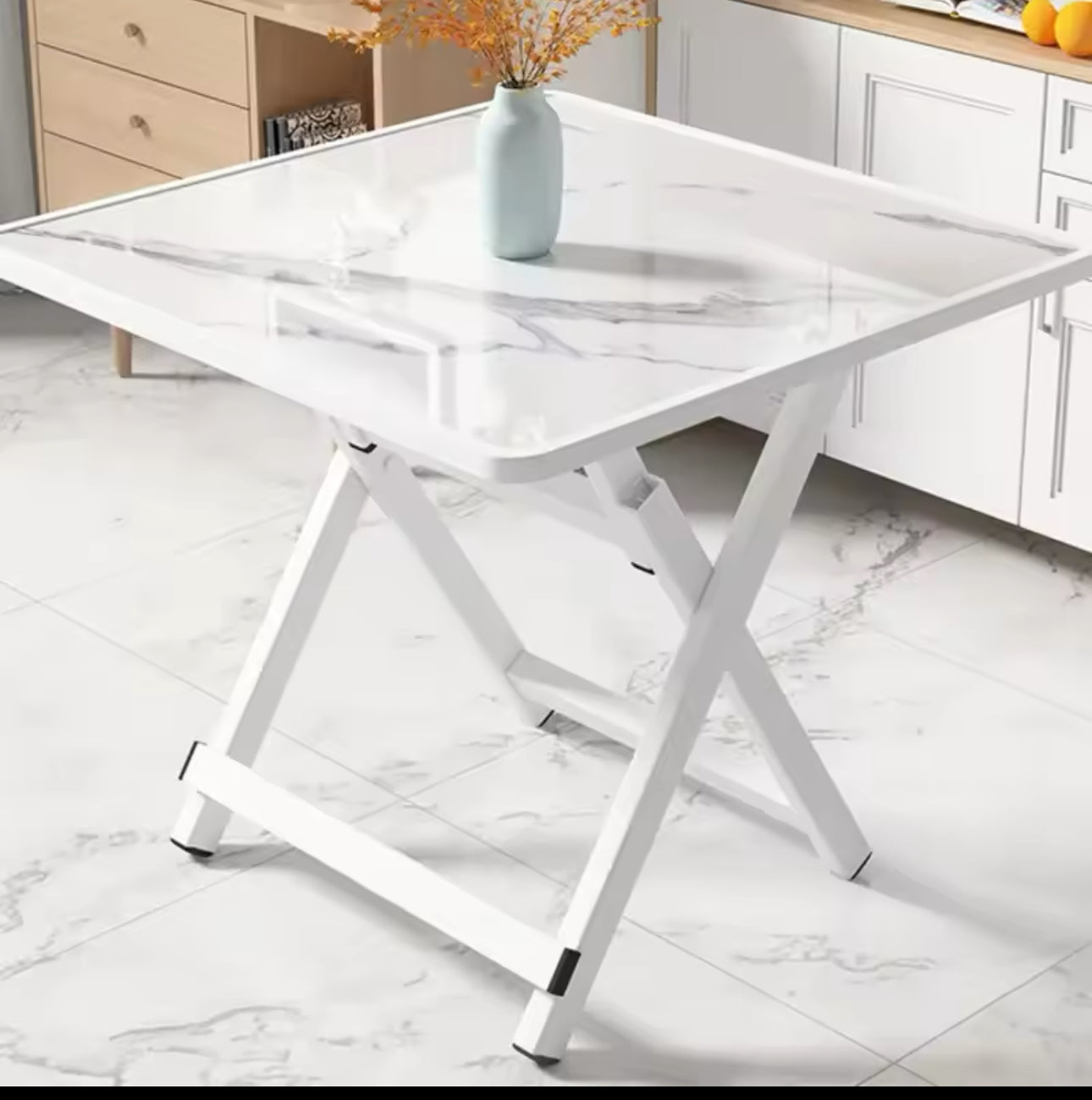 Multifunctional Foldable, Portable Indoor And Outdoor Square Dining Table