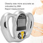 Handheld Body Fat Tester, Body Composition Smart Scale Analyzer, Body Fat Measuring Instrument BMI Meter, Tracks Heart Health, Vascular Age, BMI, Fat, Muscle & Bone Mass, Water