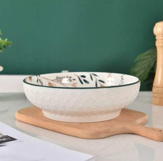 Fruit Bowl Ramen Soup Bowl Salad Bowl Ceramic Serving Bowl with Animal Pattern Soup Ramen Bowl Food Container Tableware for Home