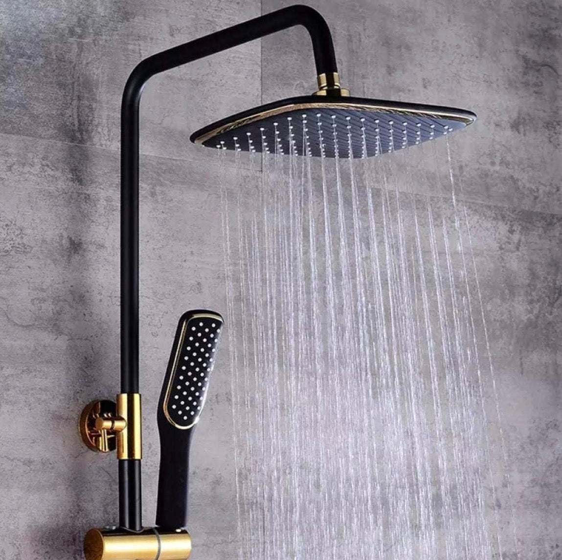 Rain-Ease Wall Mounted Rain-shower Set