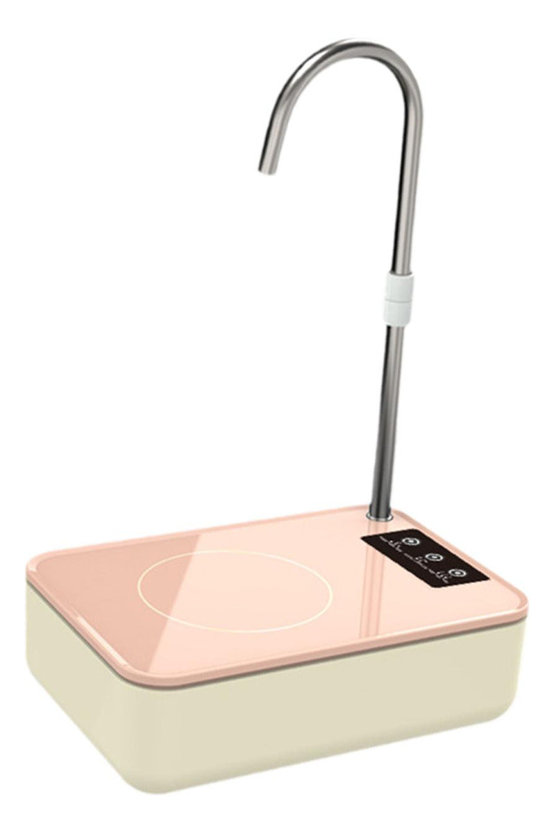 MHome Portable Desktop Water Dispenser Pump, USB Rechargeable Electric Bottle Pump For Universal Bottles, Mini Countertop Water Bottle Pump for Home Office Camping Outdoor