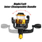 Mini Spinning Reel Lightweight Wheel 5.2:1 Gear Ratio 1BB Small Fishing Reel with Fishing Line Salt Water Fishing Equipment