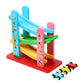 Colorful Wooden Speeding Car
