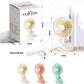 Clip On Rechargeable Moveable Head Portable Fan