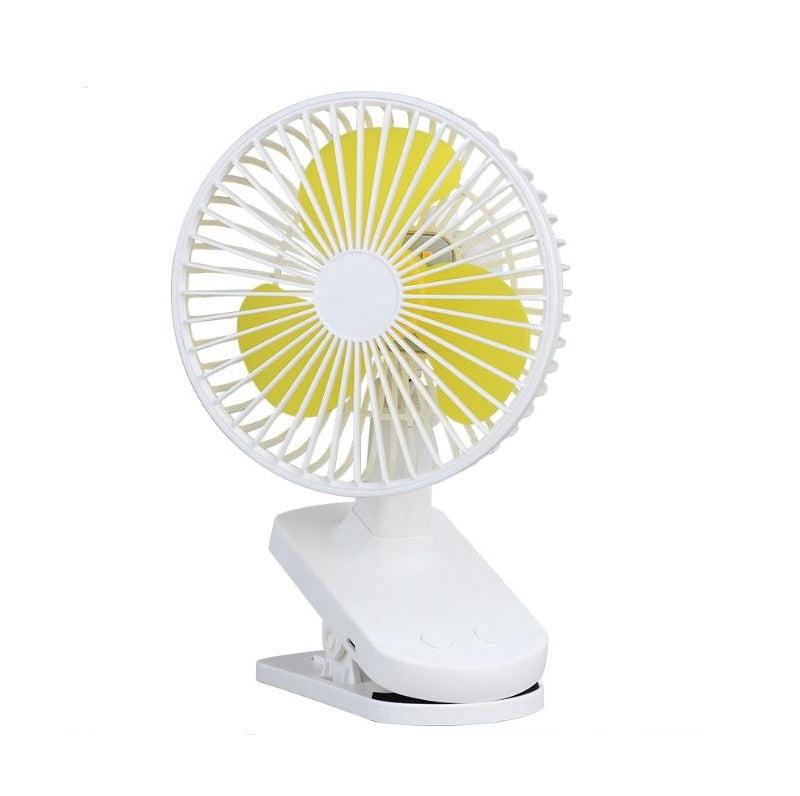 Clip On Rechargeable Moveable Head Portable Fan
