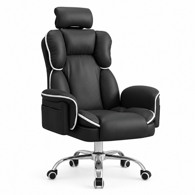 MTech Executive Office Gaming Chair with Reclining Backrest & Padded Armrests
