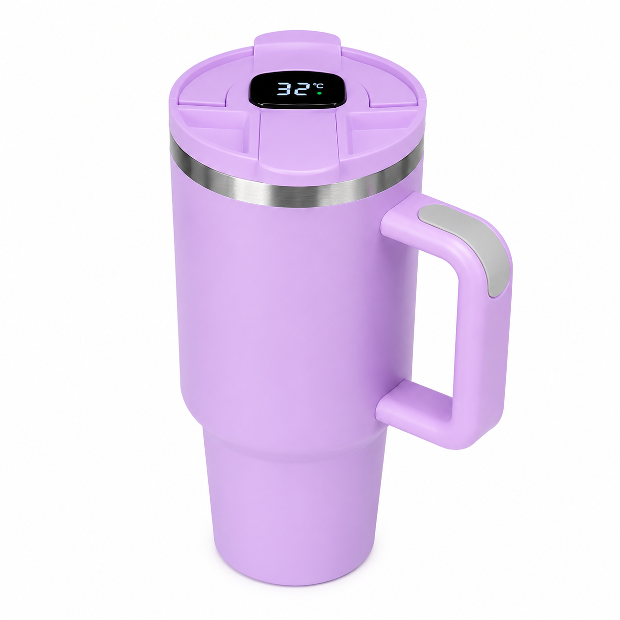 MHome Smart Temperature Display Insulated Travel Tumbler