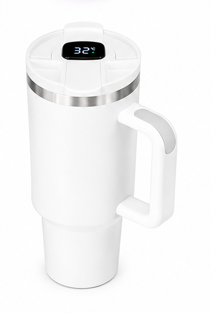 MHome Smart Temperature Display Insulated Travel Tumbler