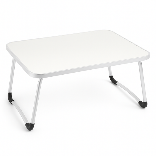 MFurn Premium Folding Laptop & Bed Table – Aluminum Alloy Frame + Density Board