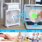 6" Portable Mini Air Cooler Fan – 3-in-1 USB Mist & Humidifier