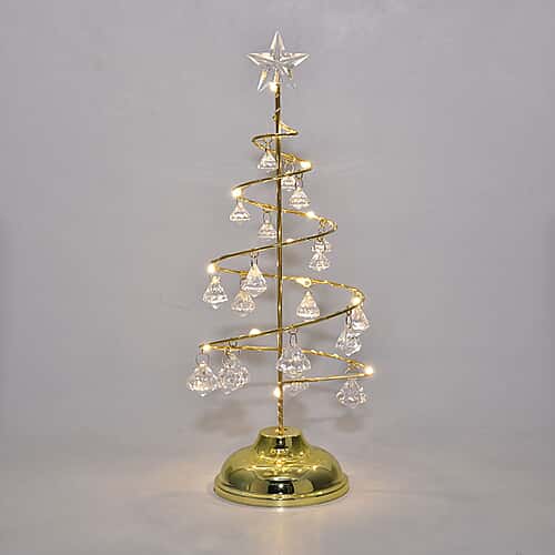 MHome Strings Christmas 8 LED Tree Design Night Lamp