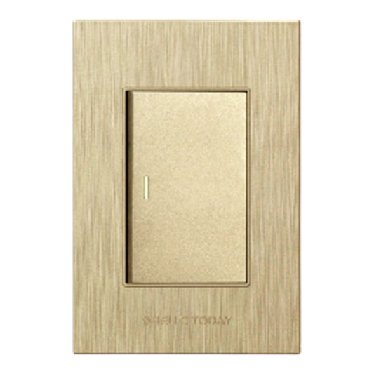 HELLO TODAY 1Lever Switch Gold Design 2×4