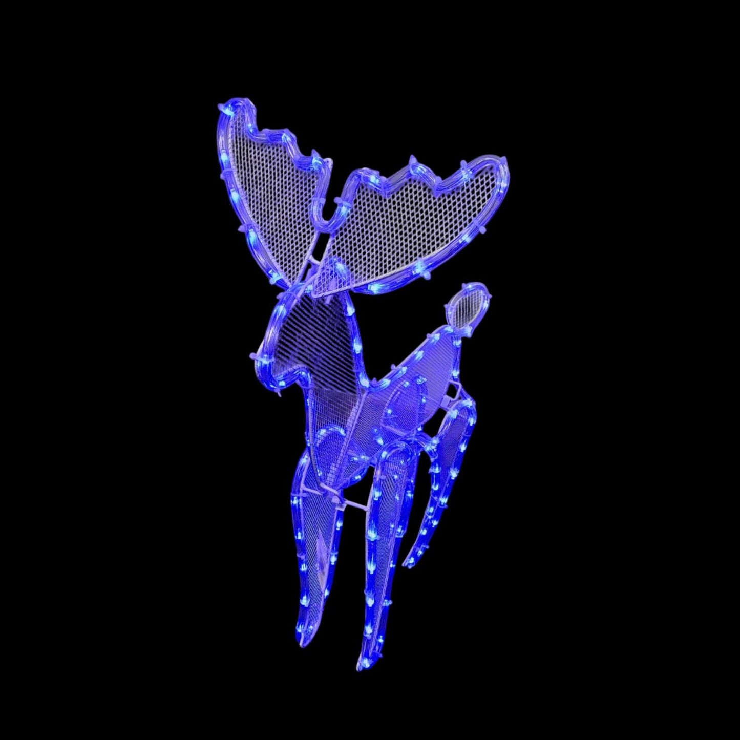 MTech Christmas Reindeer With Sledge - 12M LED Tube Lights - Various Colours