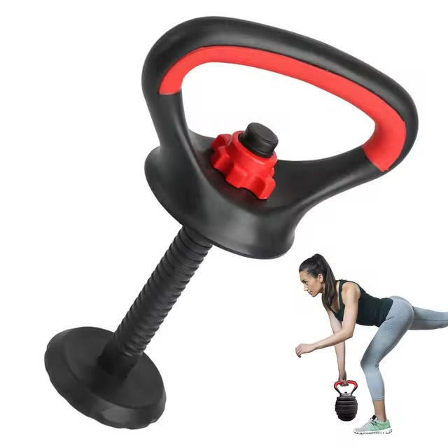 Fitness Adjustable Metal Kettlebell Handle for Weight Plates Arm Strength Workout Kettle Bell Grip Dumbbell