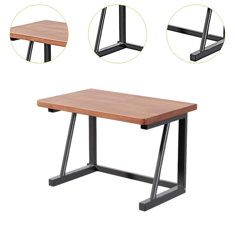 MFURN Desktop 2Tier Wooden Printer Stand