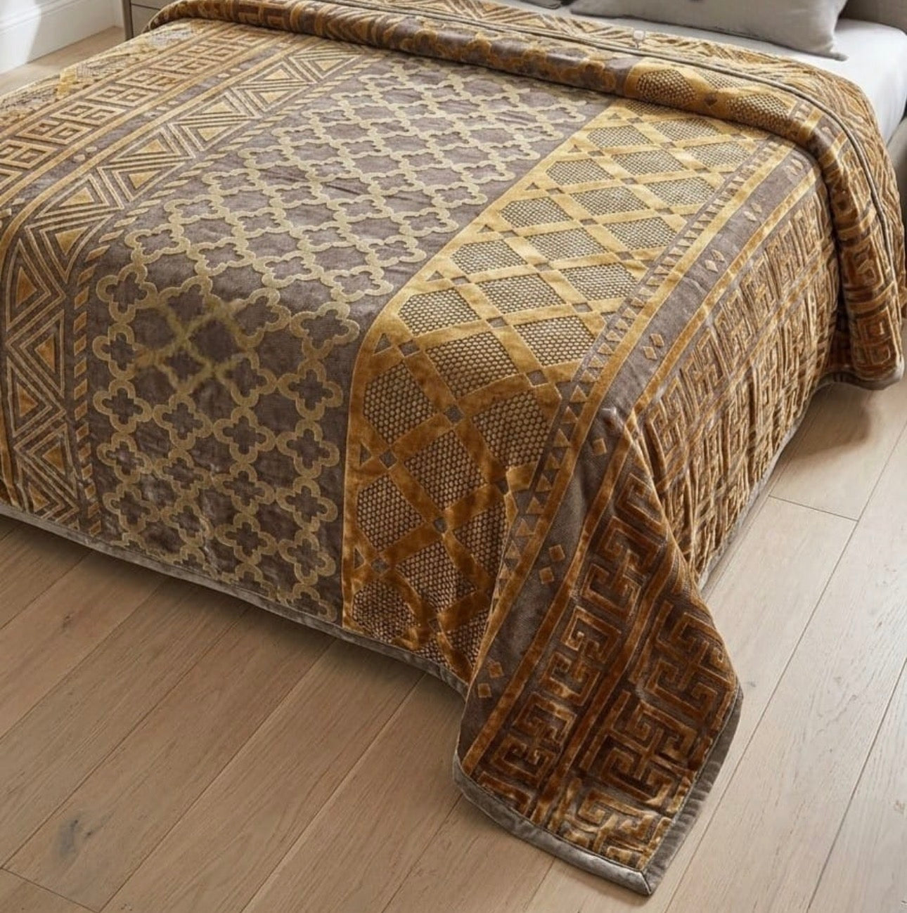 MHome Faux Mink 2ply Blankets Without Fibre-Various Colours