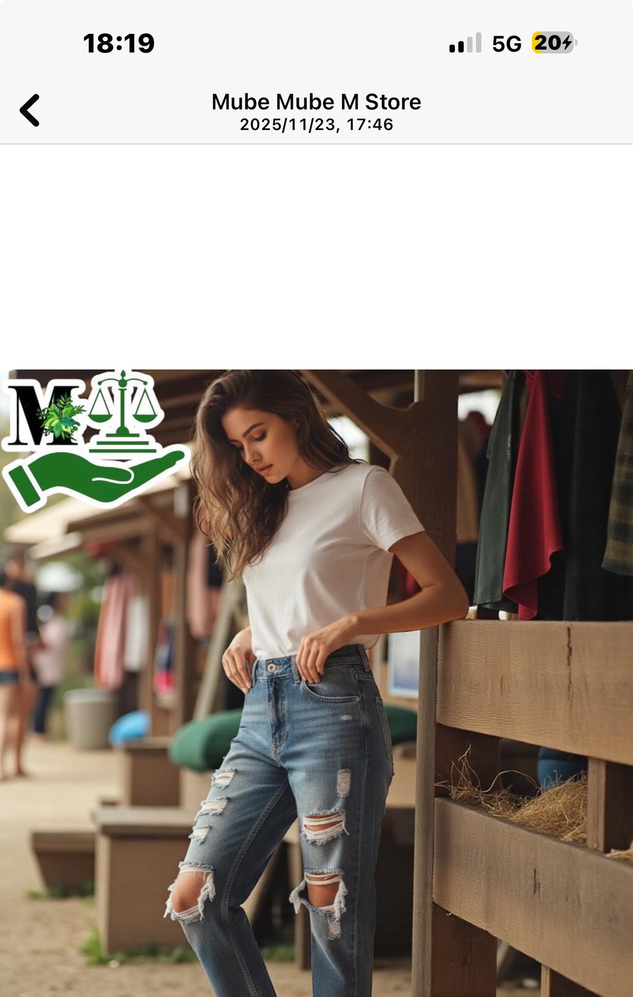 Ladies Boyfriend Jeans