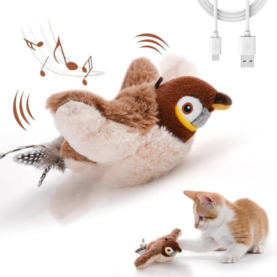 Interactive Flappy Bird Cat Toy