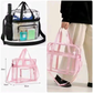Clear Shoulder Crossbody Bag Stadium Approved See Through Transparent Handbag